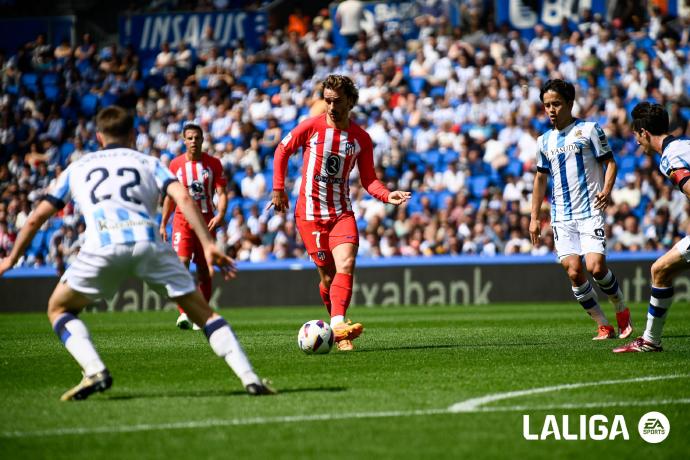 马竞主场不敌皇家社会，科雷亚打入唯一入